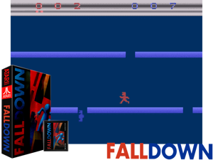 Fall Down (Final Version) (Aaron Curtis) (PAL60) Cover