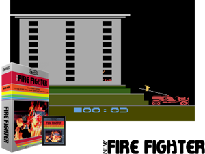 Fire Fighter (1982) (Imagic) Cover