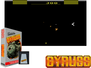 Gyruss (1984) (Parker Bros) [b1] Cover