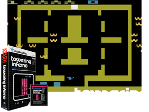 Infernal Tower (AKA Towering Inferno) (1983) (Carrere Video) (PAL) Cover