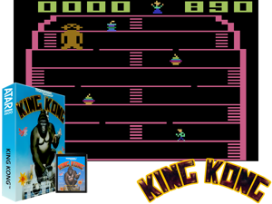 King Kong (1982) (Tigervision) [a1] Cover
