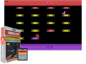 Kwibble (AKA Quick Step) (1983) (Imagic) Cover