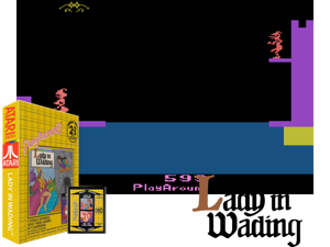 Lady in Wading (1982) (Playaround) Cover