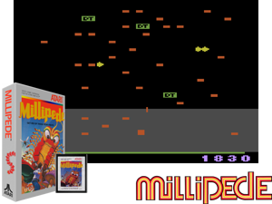 Millipede (1984) (Atari) (Prototype) Cover