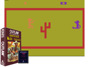Outlaw (1978) (Atari) (PAL) [o1] Cover