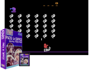 Pigs in Space starring Miss Piggy (1986) (Atari) (PAL) [!] Cover