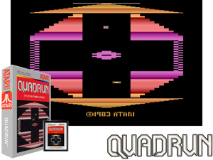 Quadrun (1983) (Atari) Cover
