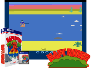 Raft Rider (1982) (US Games) Cover