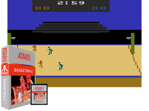 RealSports Basketball (1983) (Atari) (Prototype) [f1] (NTSC by TJ) Cover