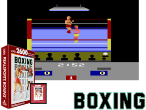 RealSports Boxing (1987) (Atari) Cover