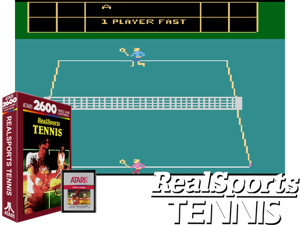 RealSports Tennis (1982) (Atari) (Prototype) Cover