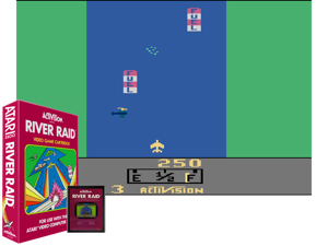 River Raid by SpkSoft (Hack) (PAL) Cover