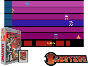 Saboteur (Sept 02) (1983) (Atari) (Prototype) Cover