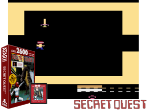Secret Quest (1989) (Atari) Cover