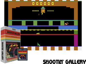 Shootin' Gallery (1982) (Imagic) Cover