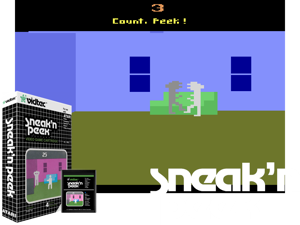 Sneak 'n Peek (1982) (US Games) Cover