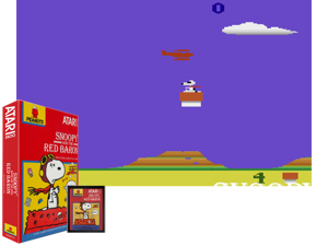 Snoopy and the Red Baron (1983) (Atari) [!] Cover