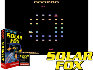Solar Fox (1983) (CBS Electronics) Cover