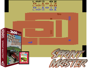 Sprint Master (1988) (Atari) Cover