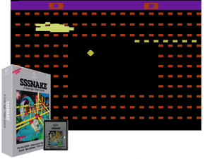 Sssnake (1983) (Gameworld) (PAL) Cover