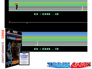 Summer Games (1987) (Epyx) Cover