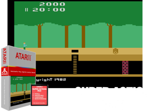 Super Action Pak - Pitfall, Grand Prix, Laser Blast, Barnstorming (1988) (Activision) (PAL) [!] Cover
