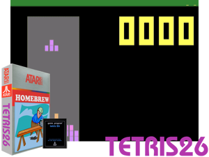 Tetris 2600 (Colin Hughes) (PD) Cover