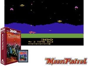 Zero Patrol by Charles Morgan (Moon Patrol Hack) Cover